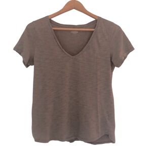 Old Navy Heather Gray V-Neck T-Shirt